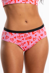 The Cupid Shuffle | Glow in the Dark Valentines Day Cheeky Underwear