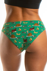 green thanksgiving underwear