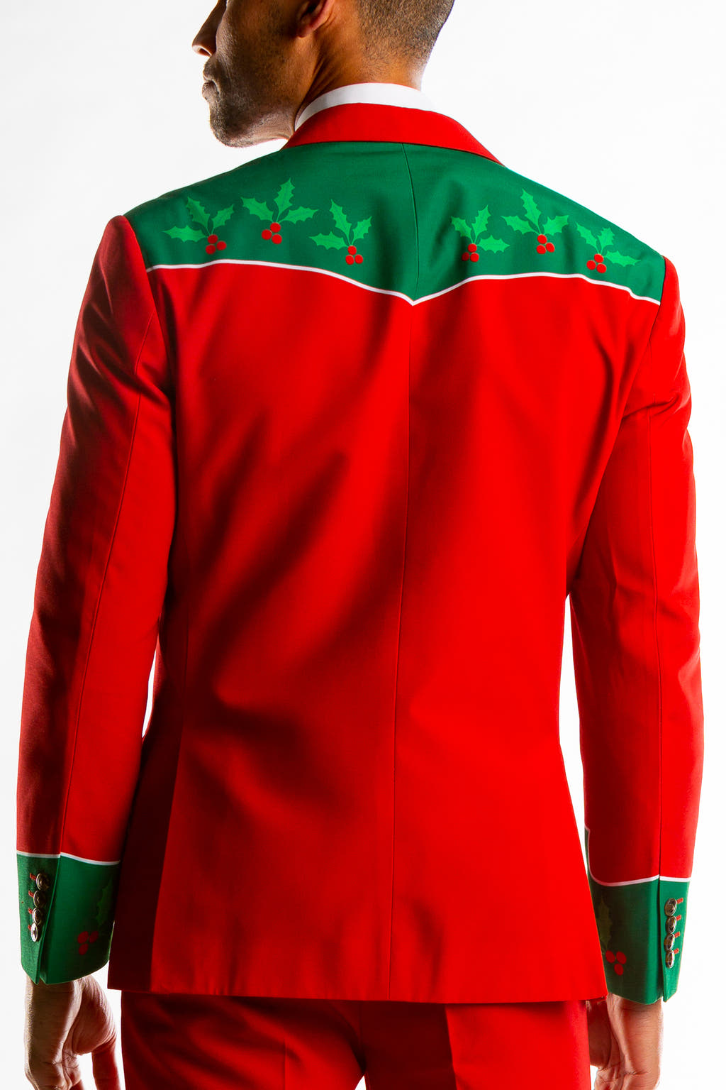 mens ugly christmas sweater suit