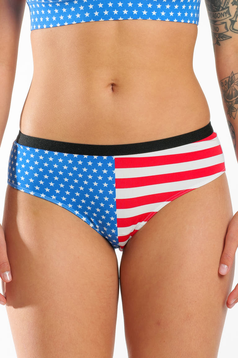 The Ellis Island | USA Flag Cheeky Underwear