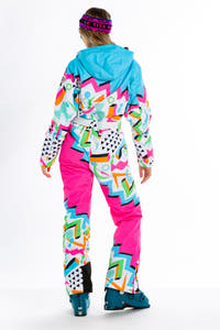 Retro Neon Colorful Ski Gear