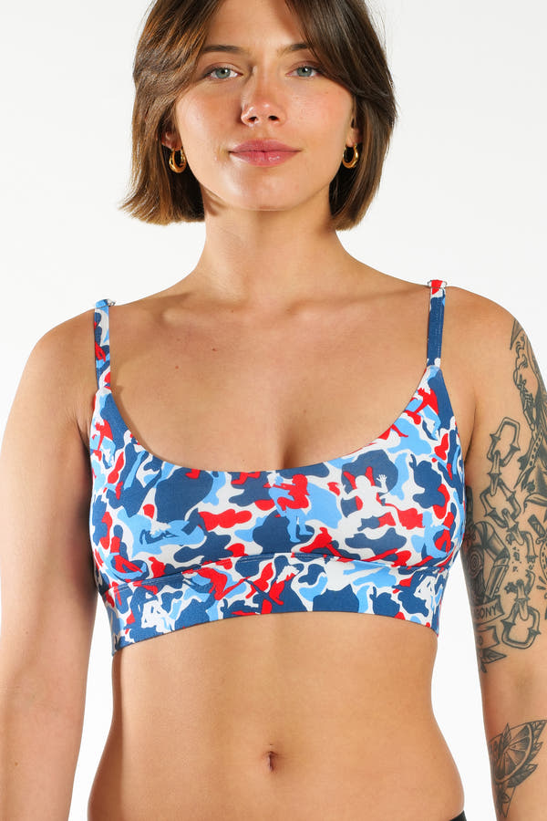 The Grand Finale | USA Camouflage Bralette