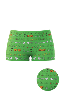 Women green halloween underwear