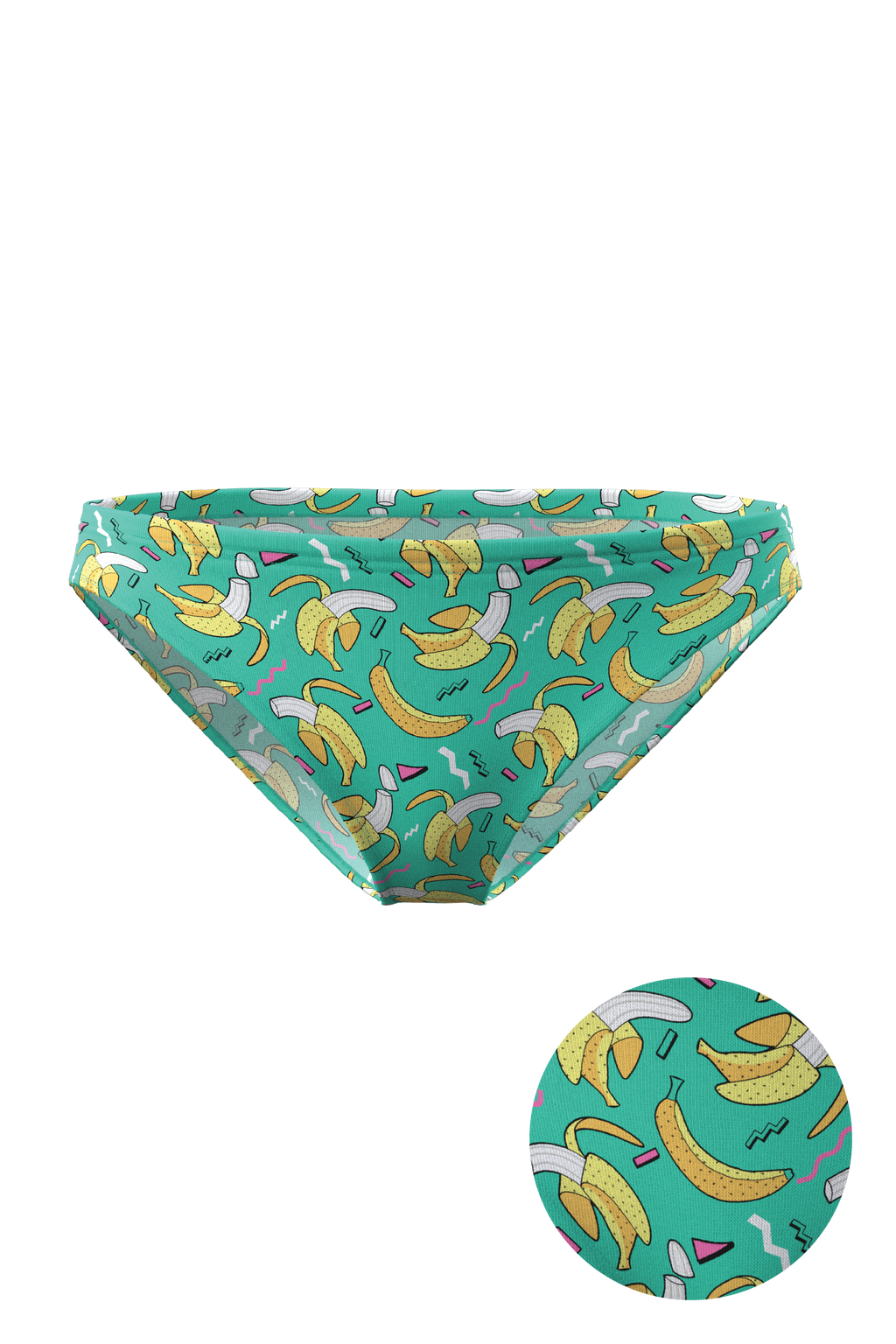 Retro Banana Bikini Undies