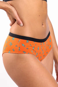 Orange cactus cheeky underwear