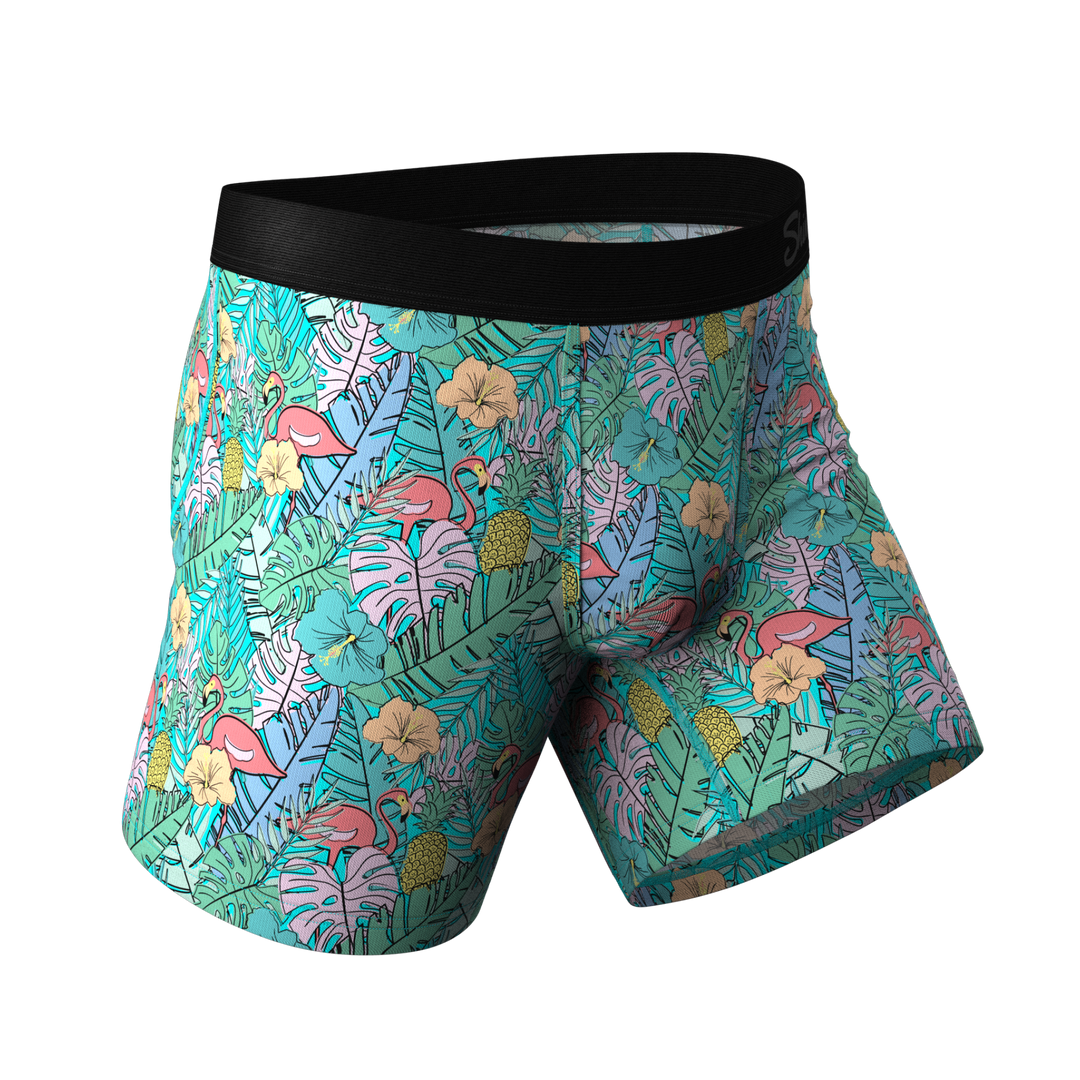Tropical Flamingo Ball Hammock® Pouch Underwear | The Hot Tropic