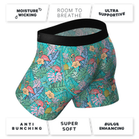 super soft leafy pouch underwear