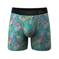 The Hot Tropic | Tropical Flamingo Ball Hammock® Pouch Underwear