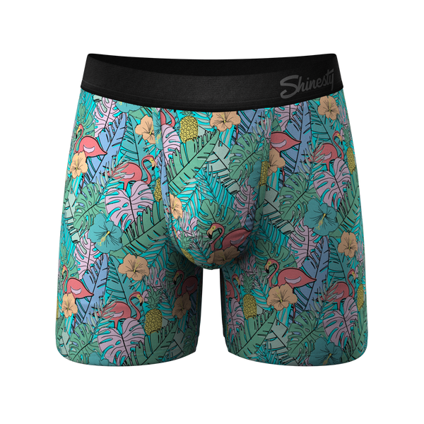 The Hot Tropic | Tropical Flamingo Ball Hammock® Pouch Underwear