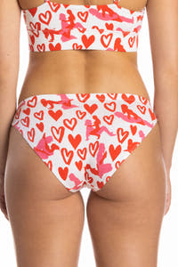 Naughty valentine's themed bikini