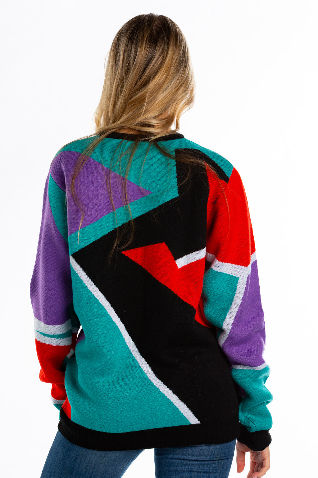 Retro Geometric Warm Cozy Ski Shirt