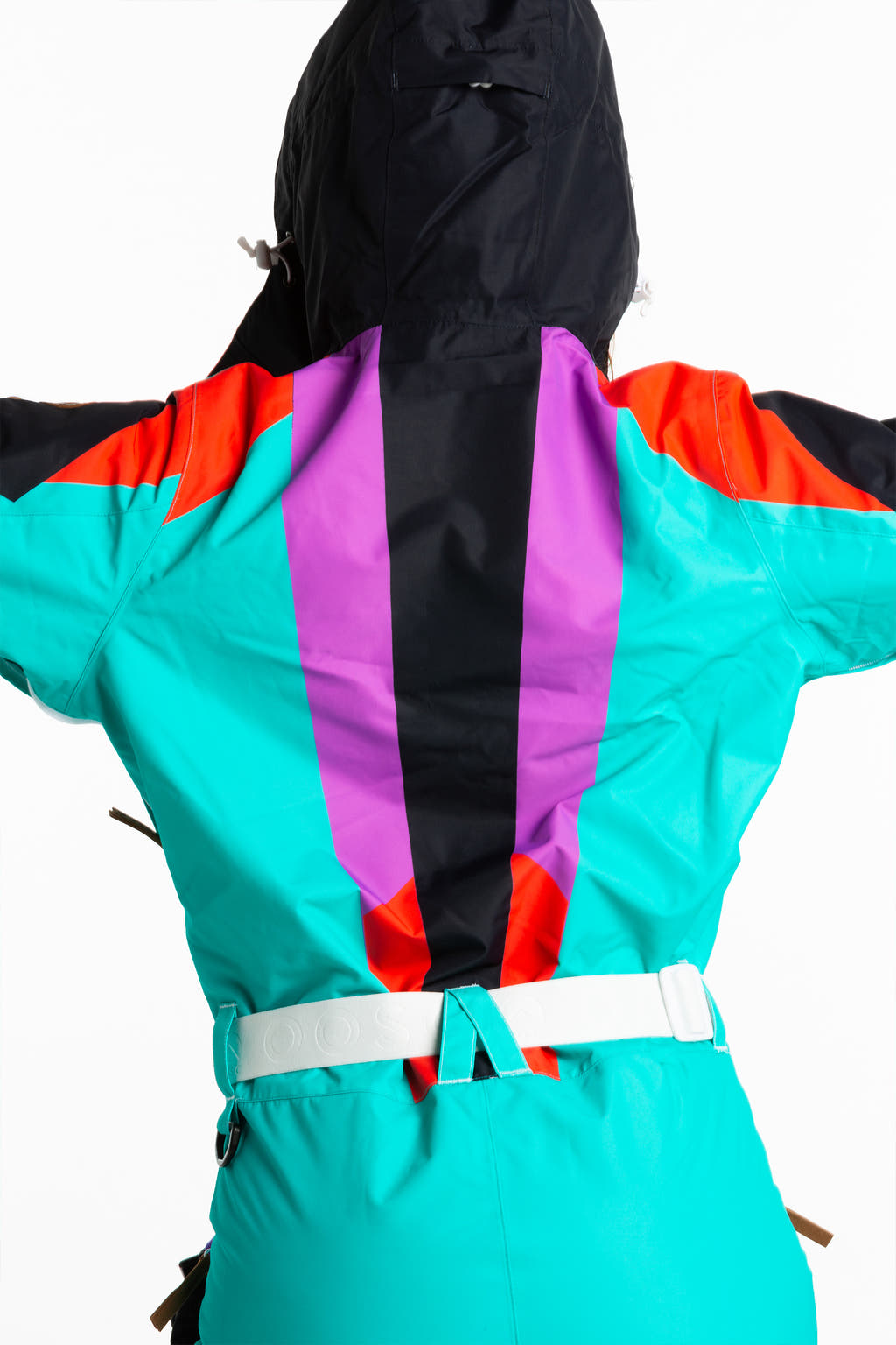 Neon Pattern Ski Suit