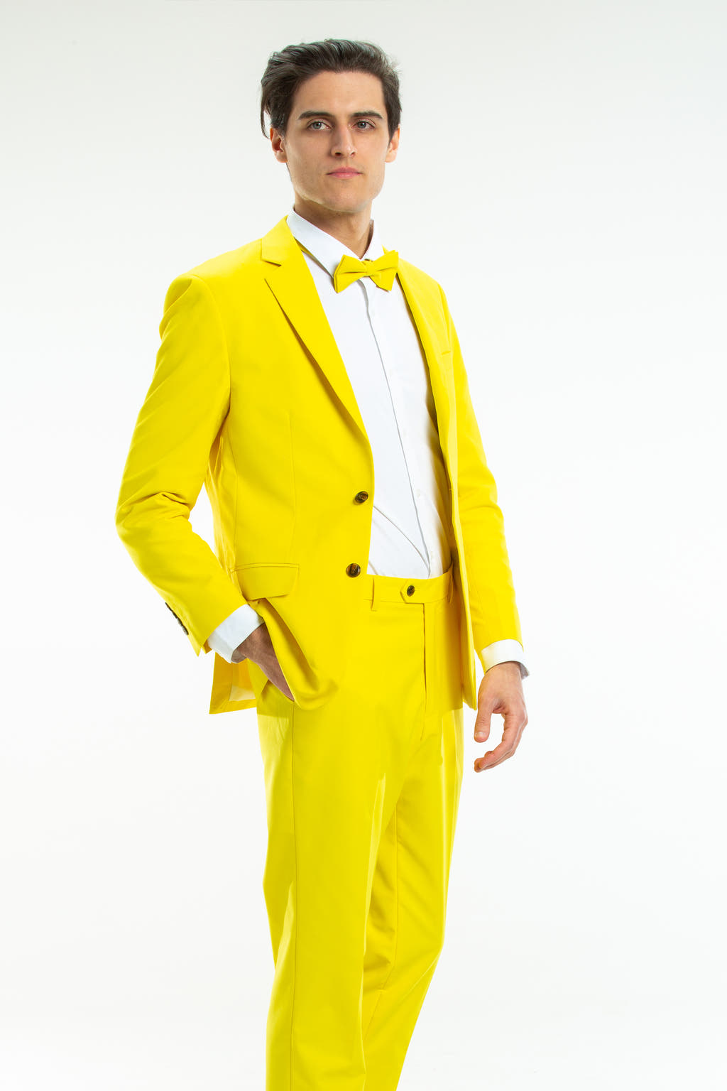 men's yellow pastel madison blazer