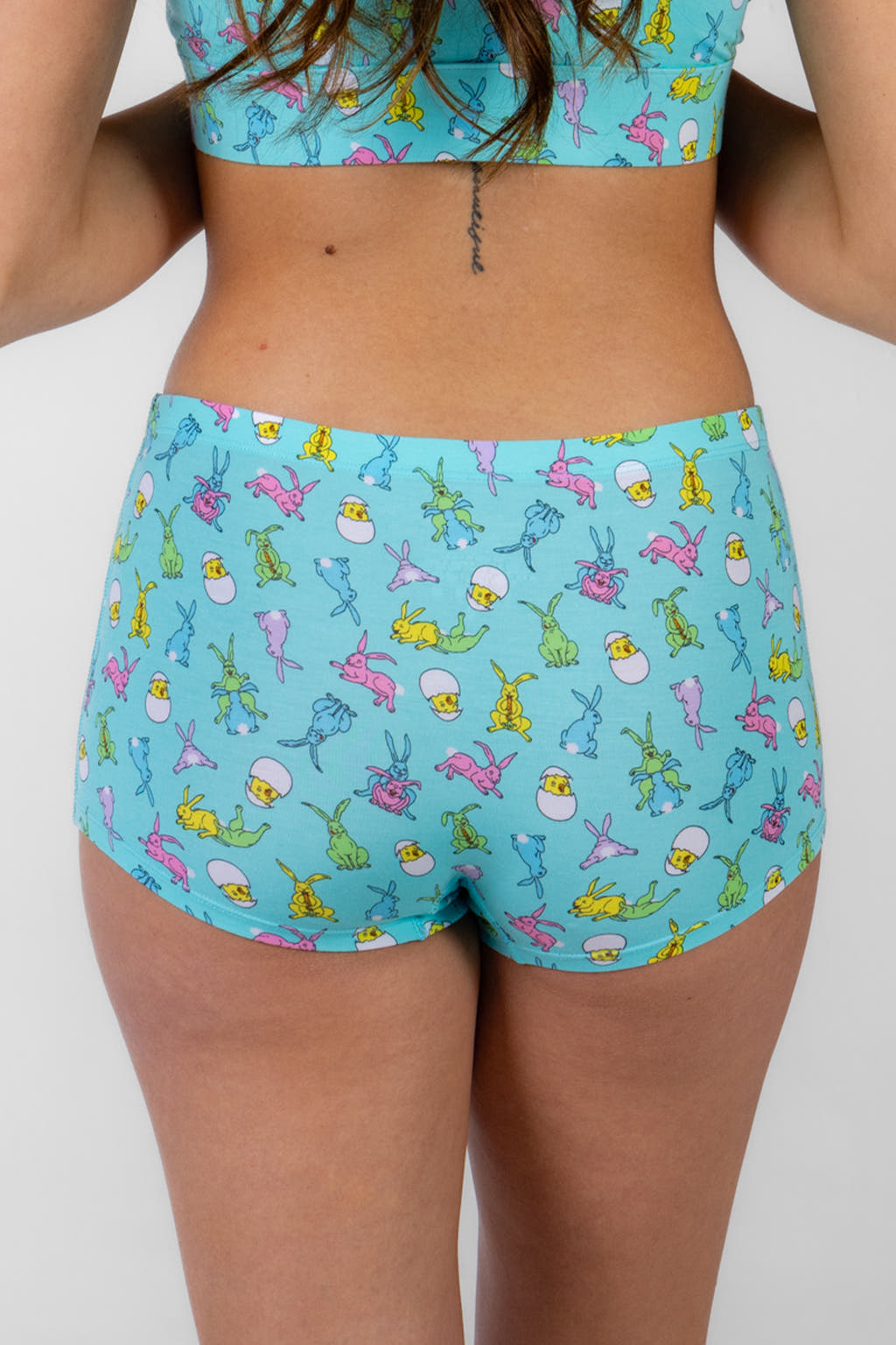 Rabbit boyshort underwear