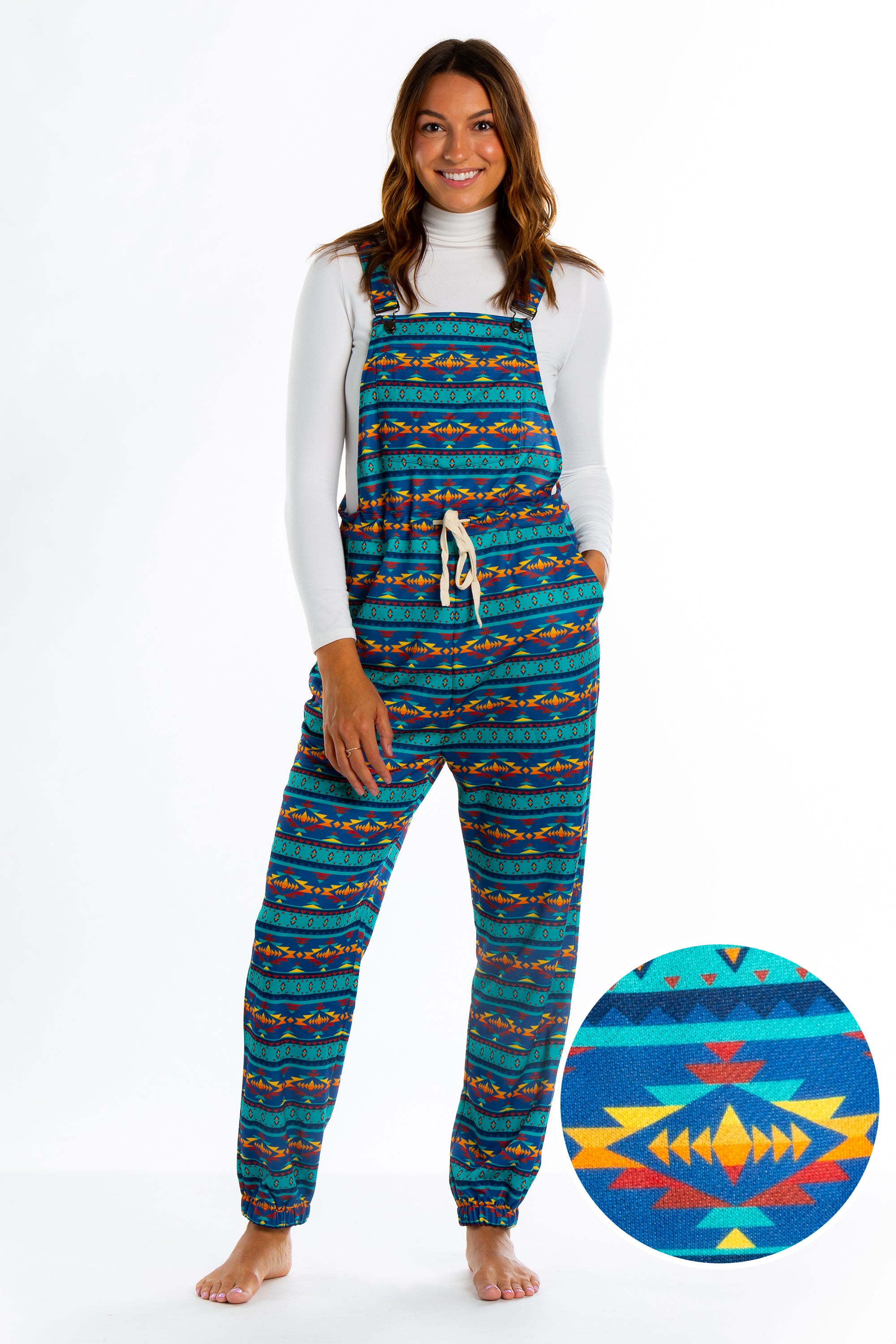 Womens Southwestern Pajamaralls® | The Log Cabin