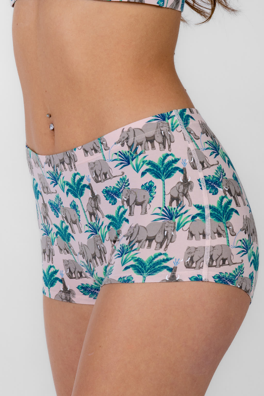 Elephant boyshort underwear