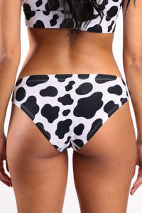 Comfy cow print bikini