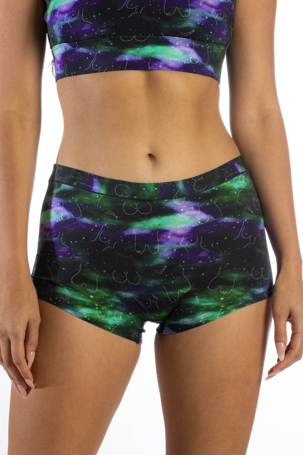 The Milky Way | Northern Lights Modal Boyshort Underwear