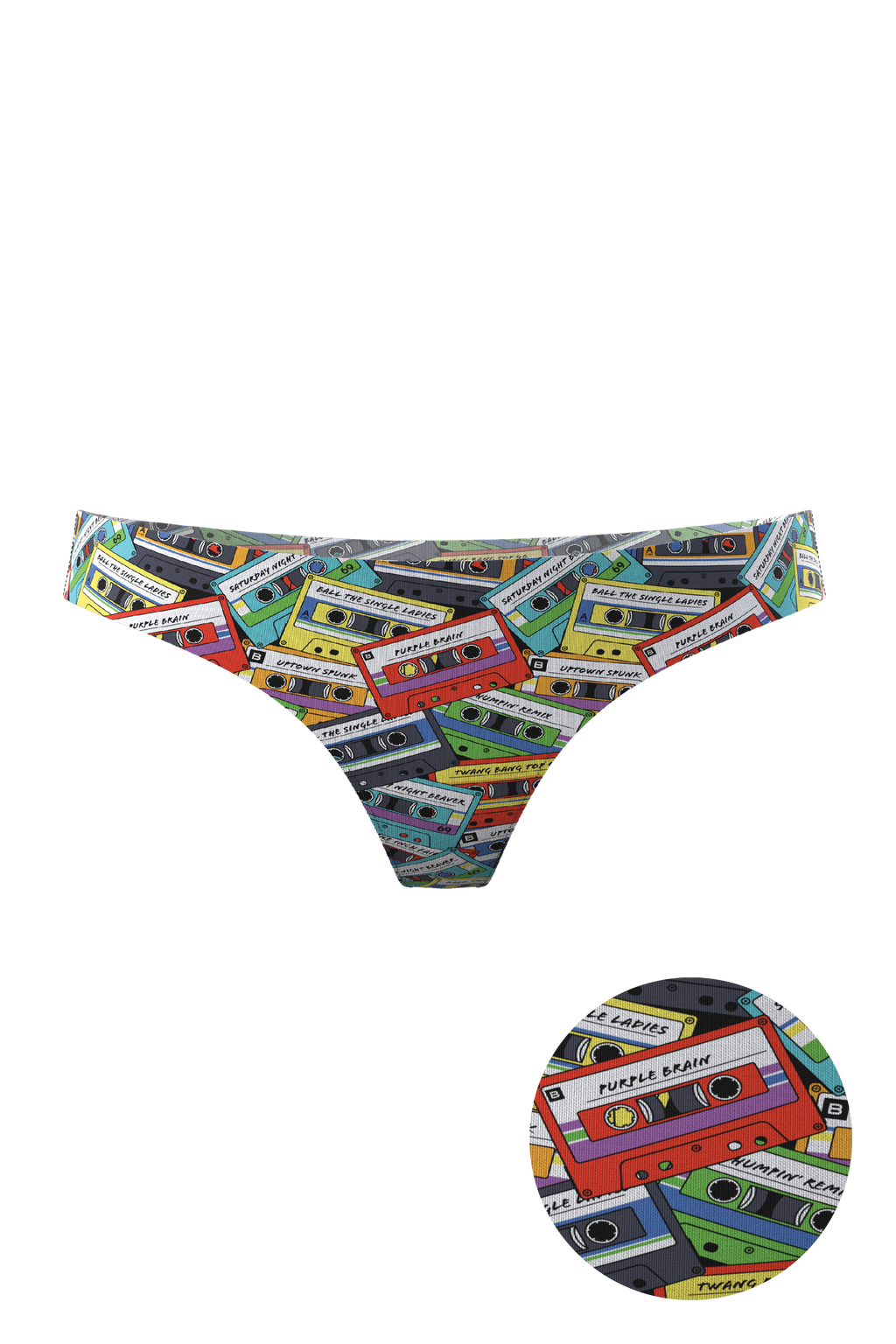 women's cassette seamless thong