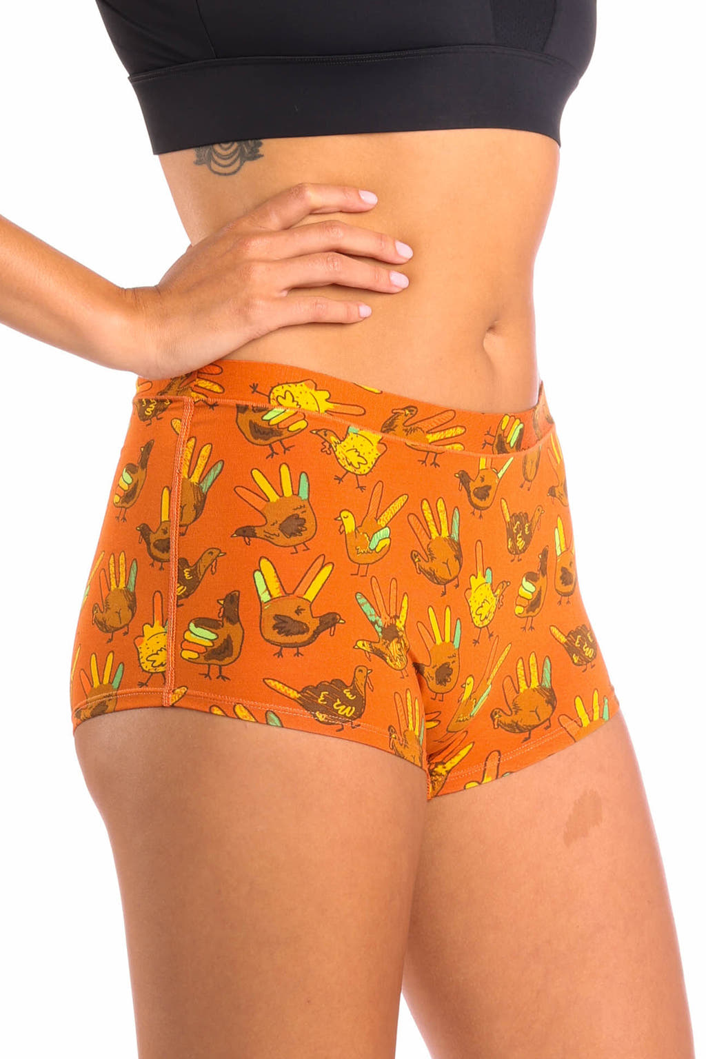 Orange thanksgiving underwear