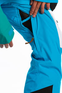 Bold Blue Ski Pants with Pockets