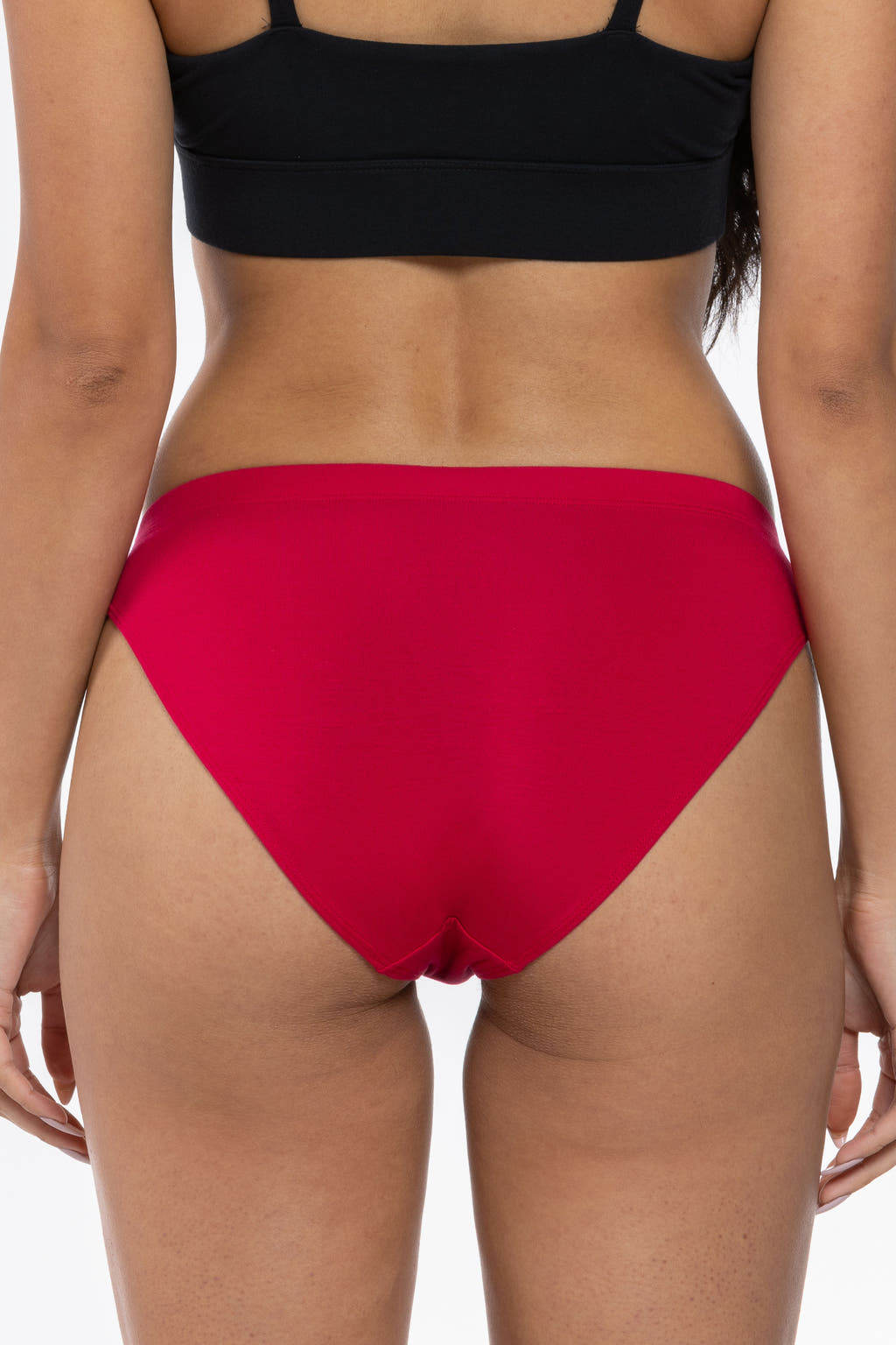 Solid red women underwear