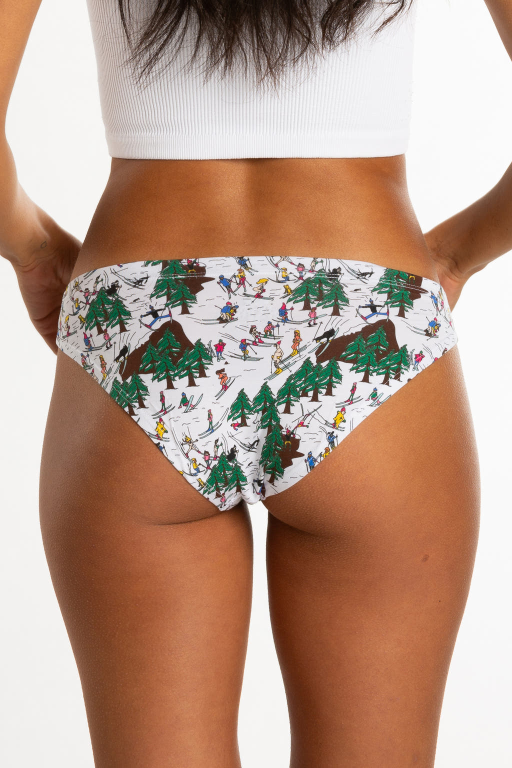 cheeky skier bikini underwear