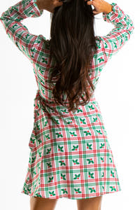 Mistletoe Stylish Comfy Wrap Dress