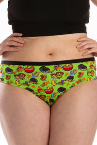 cheeky junk food underwear for women