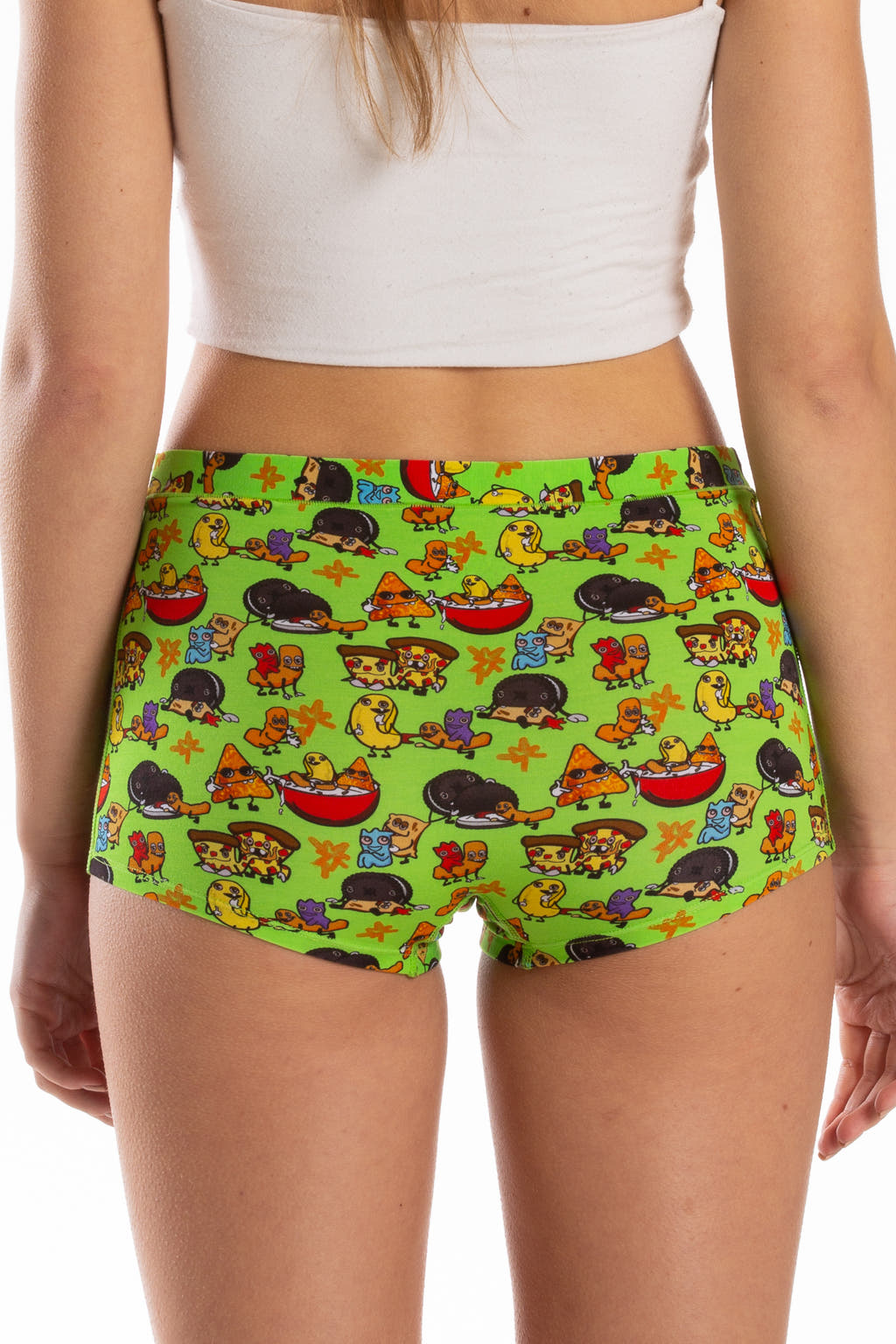 the snackhanalia boyshort underwear