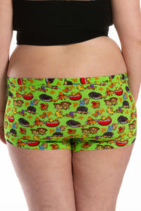 women's junk food modal boyshort underwear