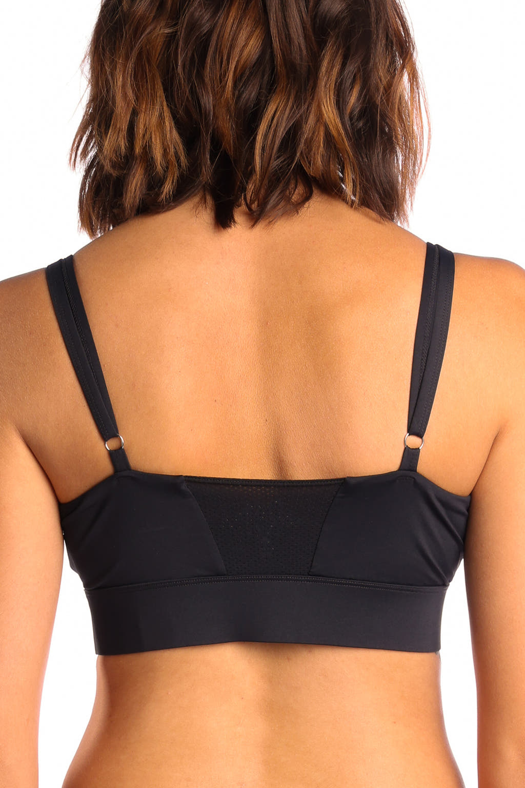 black cooling bralette