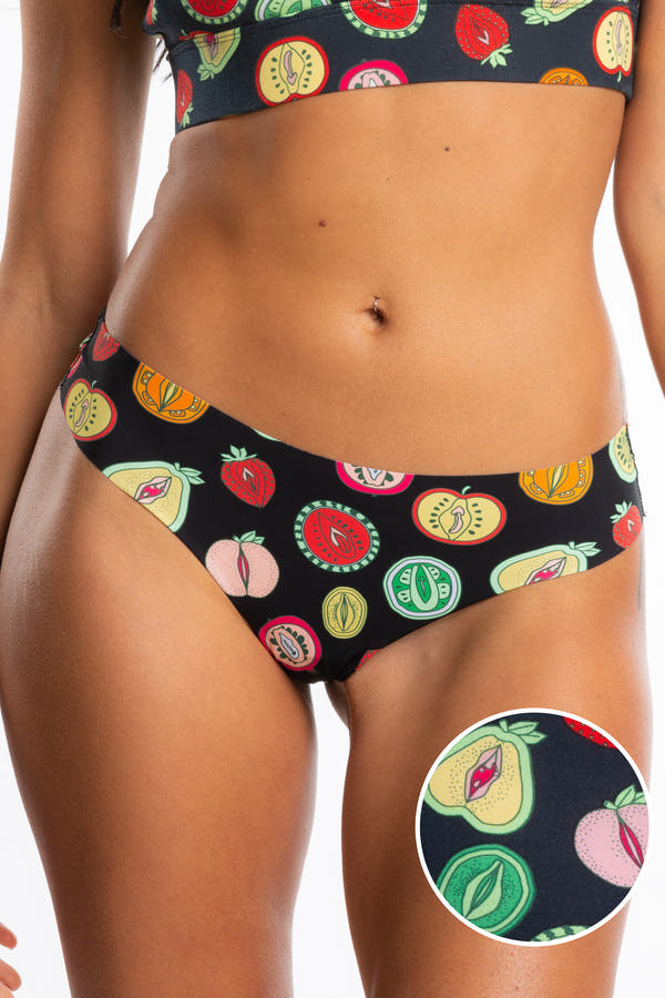 The Vagetarian | Fruit Medley Seamless Thong