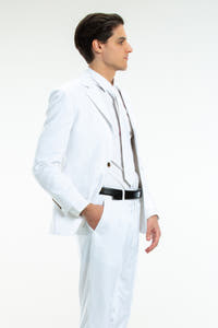 plain white madison blazer