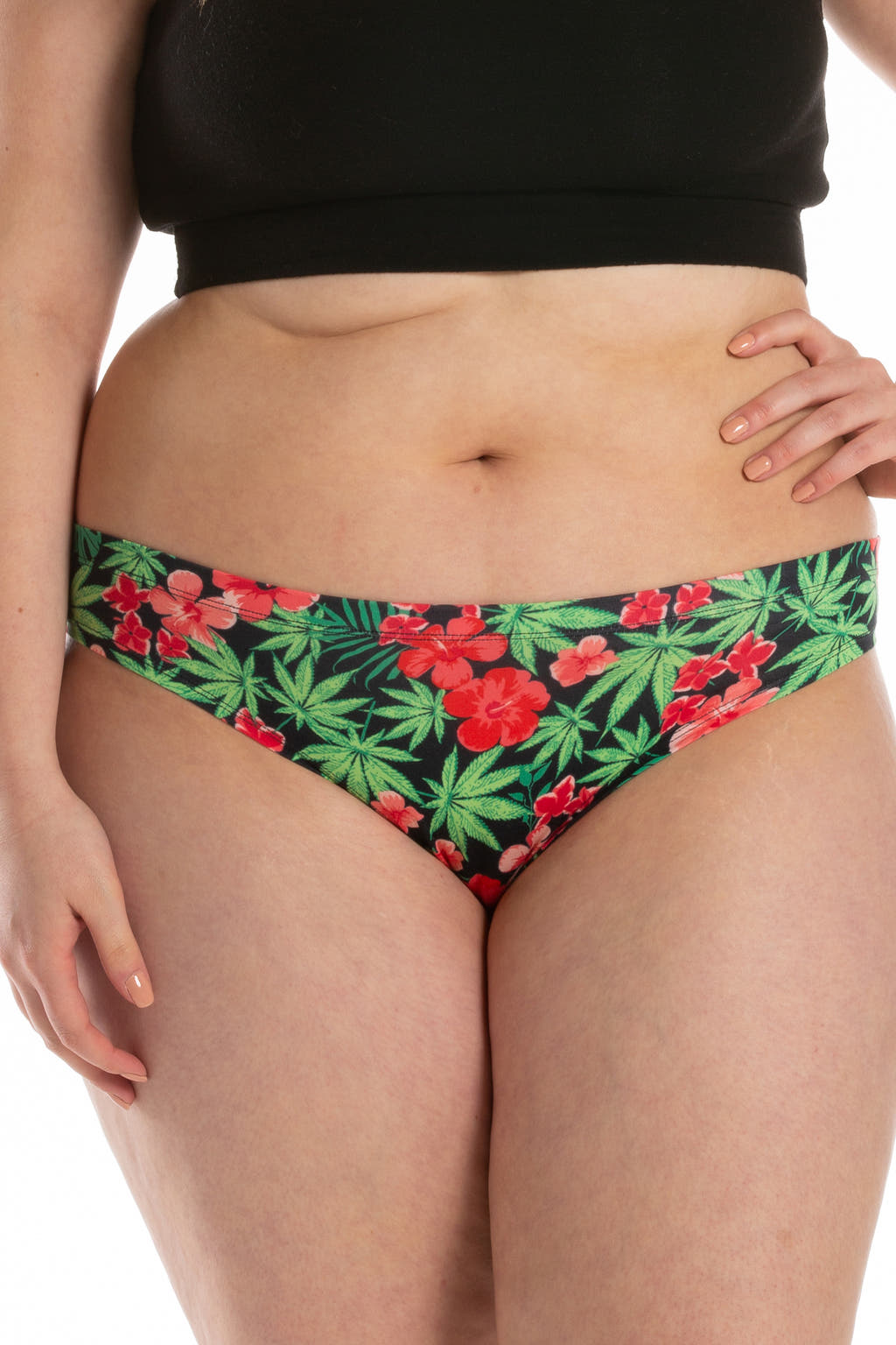 leafy modal bikini underwear