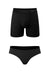 The Jack And Jane | Couples Black Ball Hammock® Boxer With Fly and Cheeky Pack 