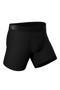 boxer with fly in black