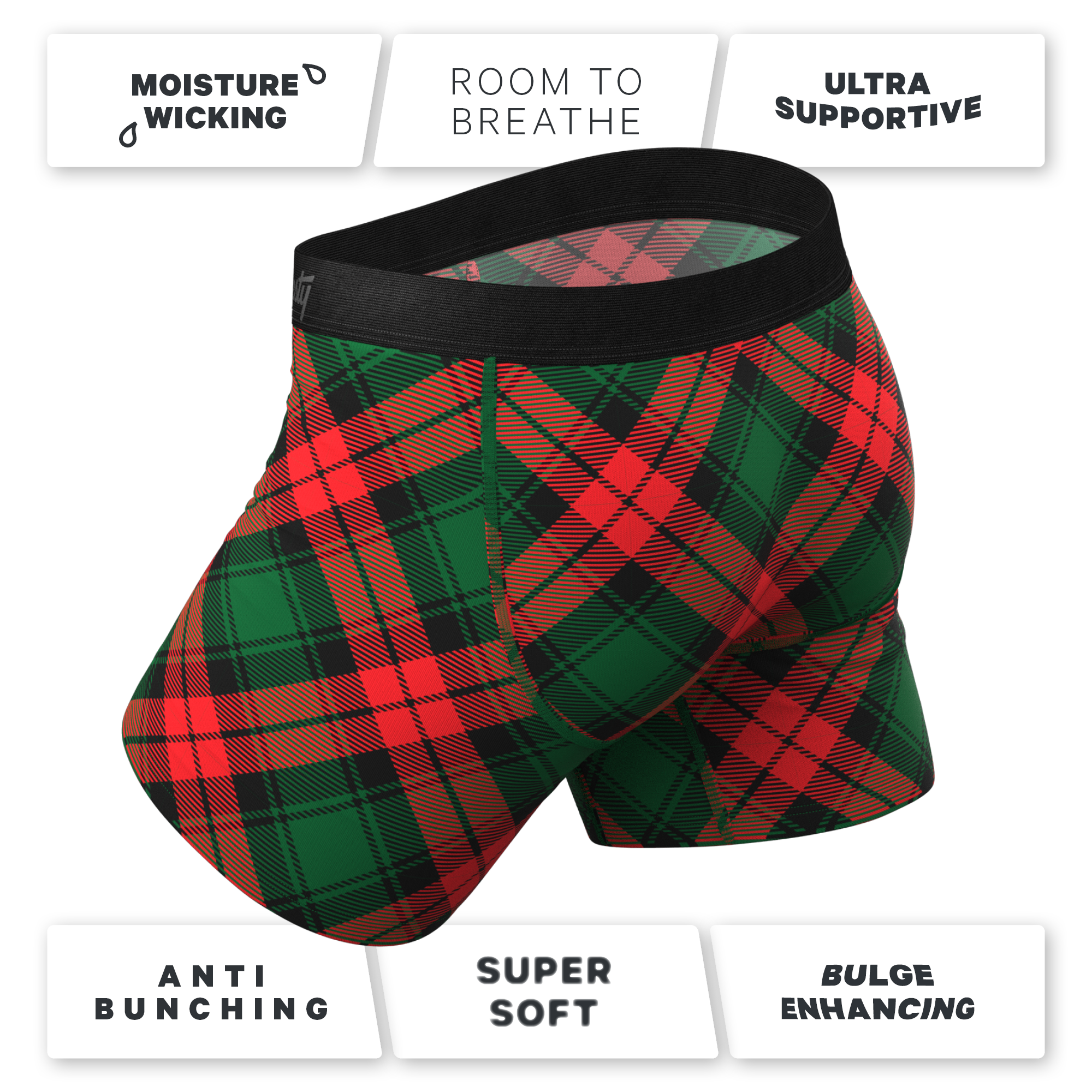 Shinesty Ball Hammock Mens Pouch Long Underwear The Christmas Key Party Sz  XL