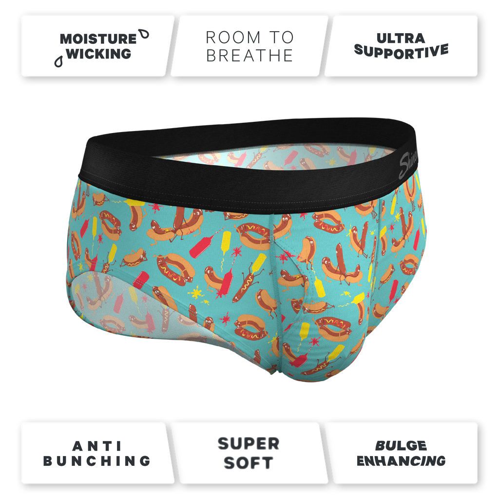 Super soft hot dog underwear briefs