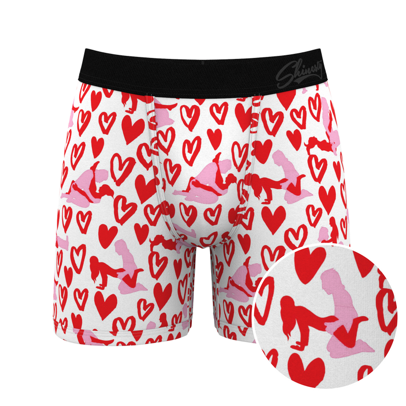 mens valentine boxer shorts