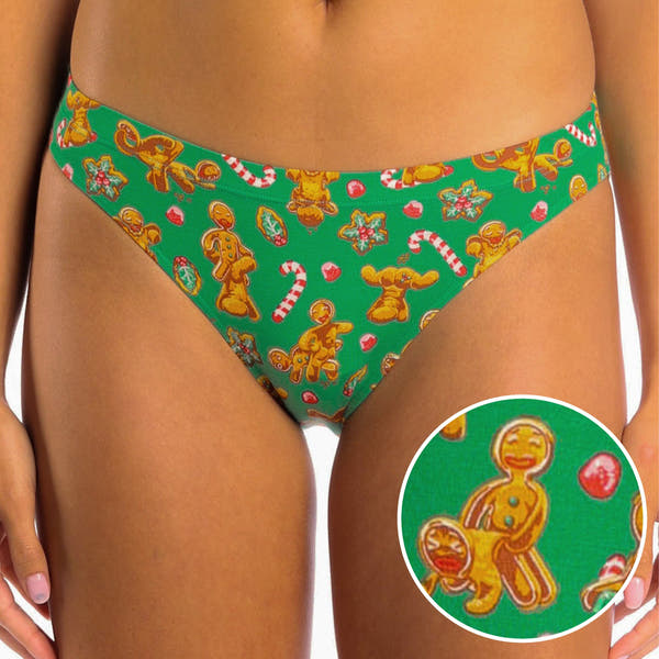 The Ginger Rail | Gingerbread Modal Bikini Underwear