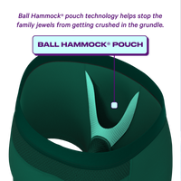 Green men ball hammock