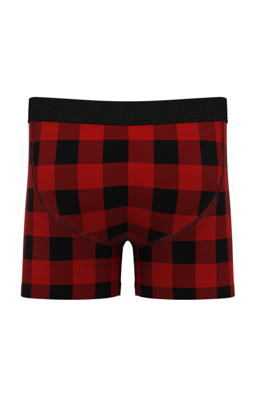 Buffalo Check Matching Father Son Pouch Underwear Pack | The Plaid With Dad