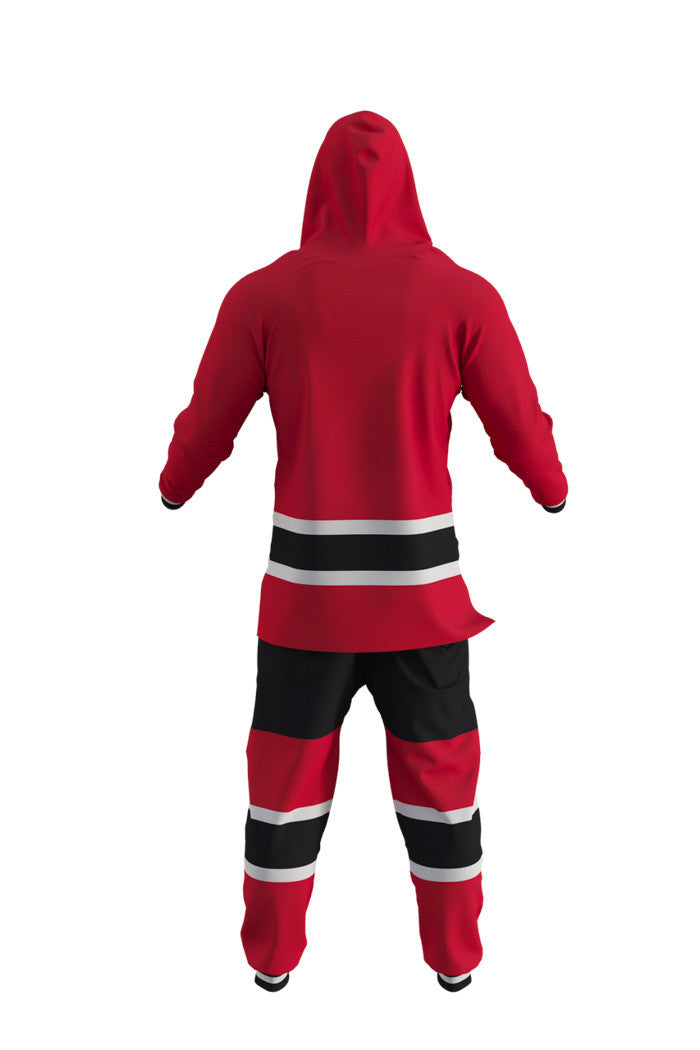 New Jersey Hockey Team Onesie Adult