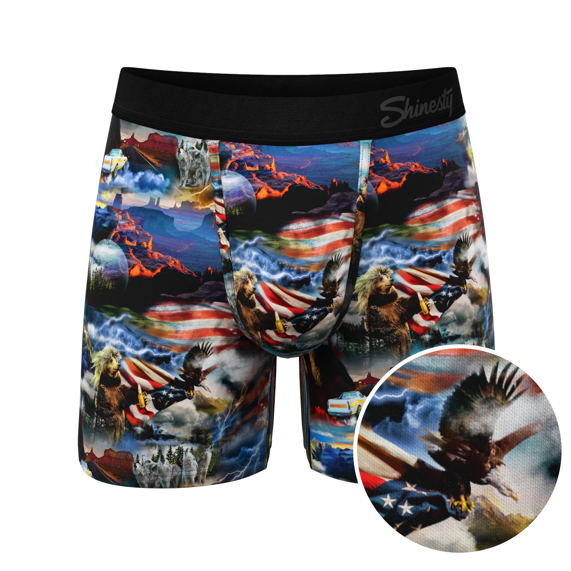 The Home Sweet Home | America Themed Ball Hammock® Pouch Underwear