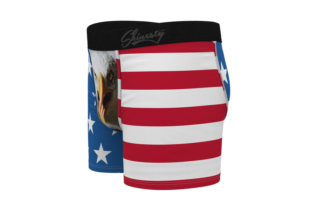 American Flag Boxer Brief For Boys