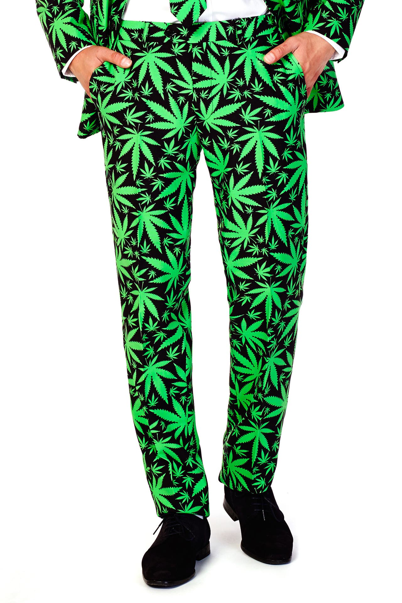 Reefer Madness Weed Leaf Pants - Shinesty