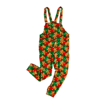 Christmas Gingerbread Pajamaralls for Men