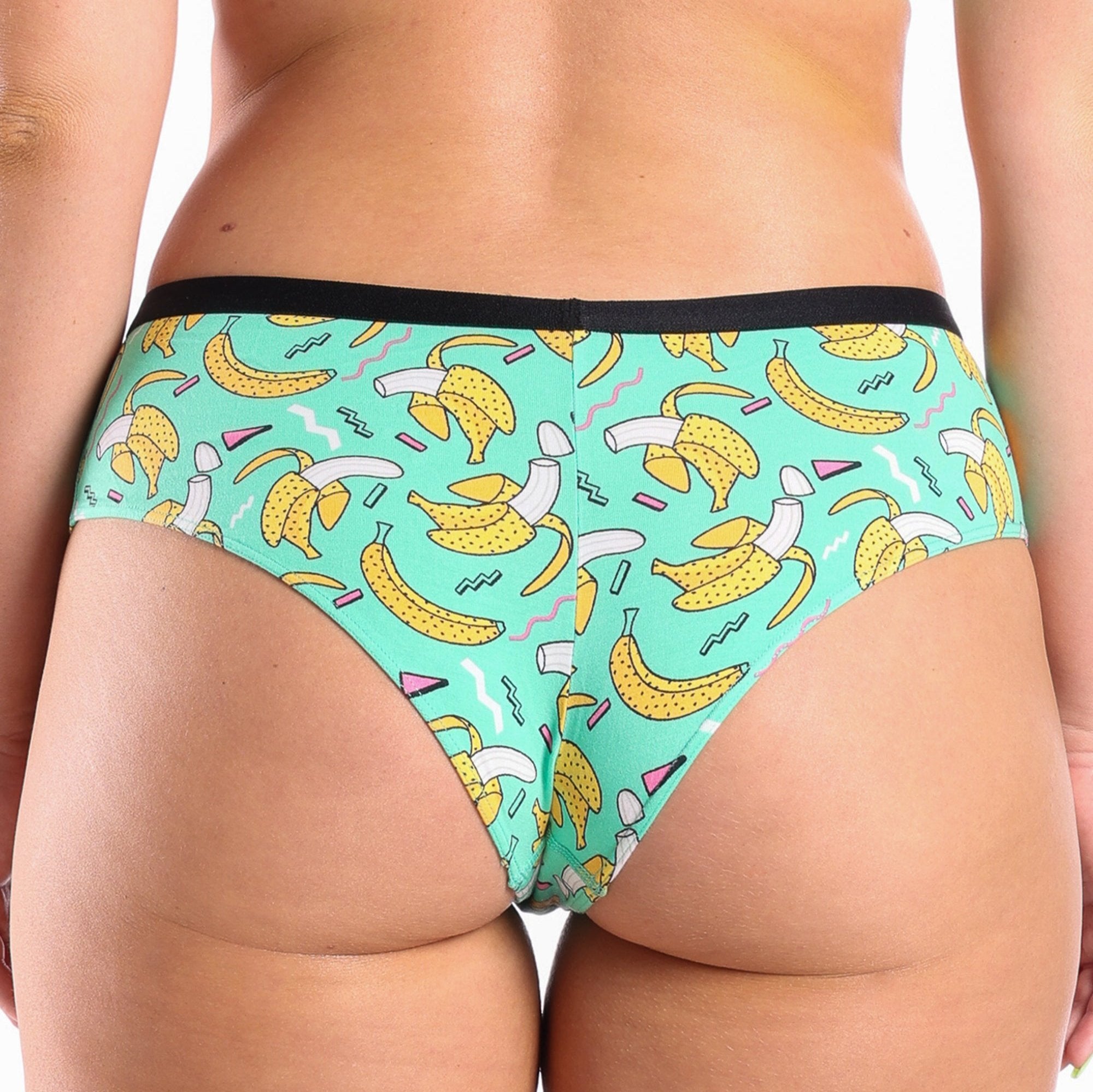  Cymrite Banana Modal Print Ladies Underwear Panties For Women