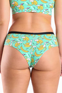 Comfy retro banana underwear for women